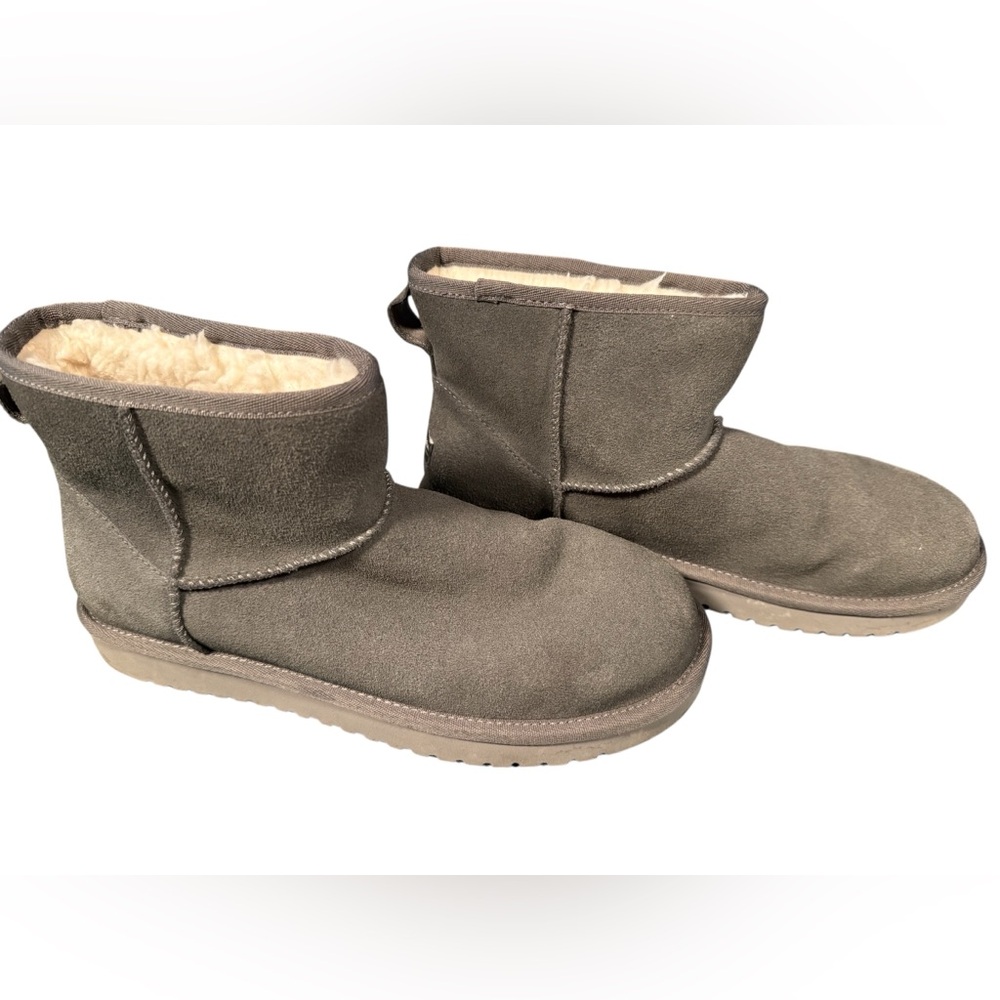 🎁 Koolaburra by UGG Dark Gray Booties Size 9 EUC